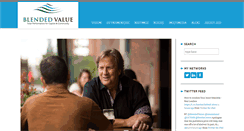 Desktop Screenshot of blendedvalue.org